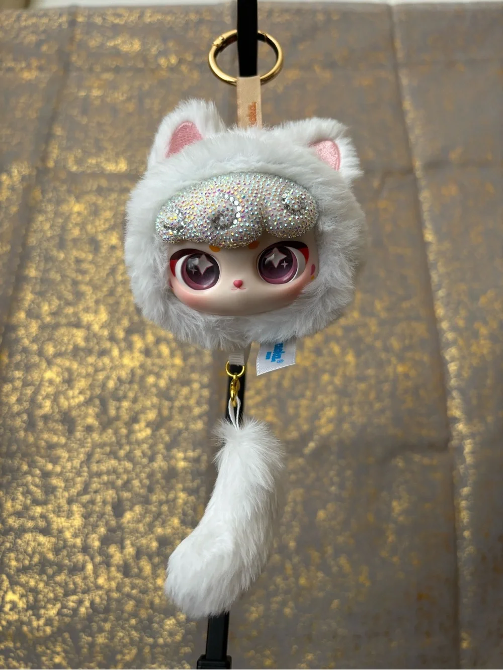 Ciaoka Lucky Meow IV series Confirmed Strawberry Daifuku with Bedazzled Bangs